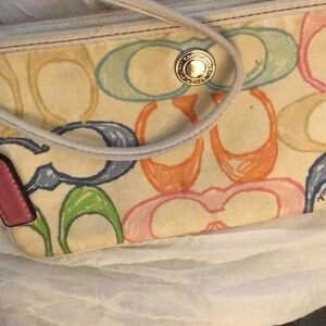 Colorful Ring Patterned Fabric